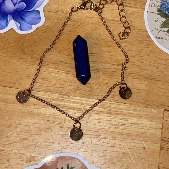 Gold Coin Anklet & Sticker Bundle - Picture 2 of 3